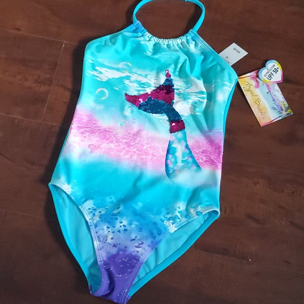 NWT Girls Bathing Suit